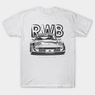 Rwb porsche t shirt deals